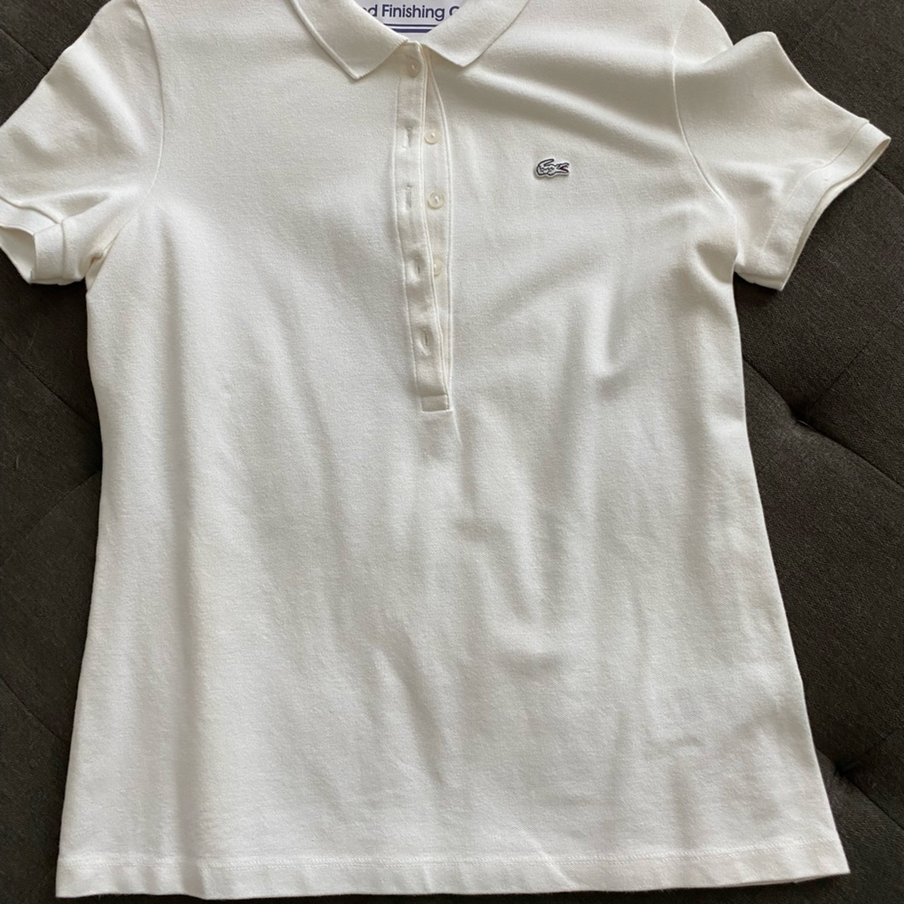 Lacoste Cream Shirt
